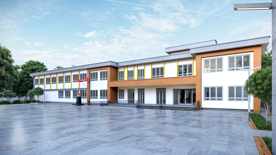 MEB ORTAOKUL TİP PROJESİ