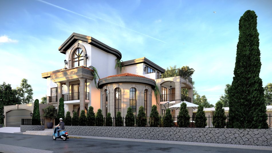 VİLLA  DIŞ MEKAN PROJESİ